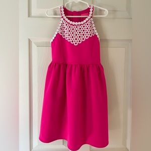 Lilly Pulitzer Hot Pink Girls Dress